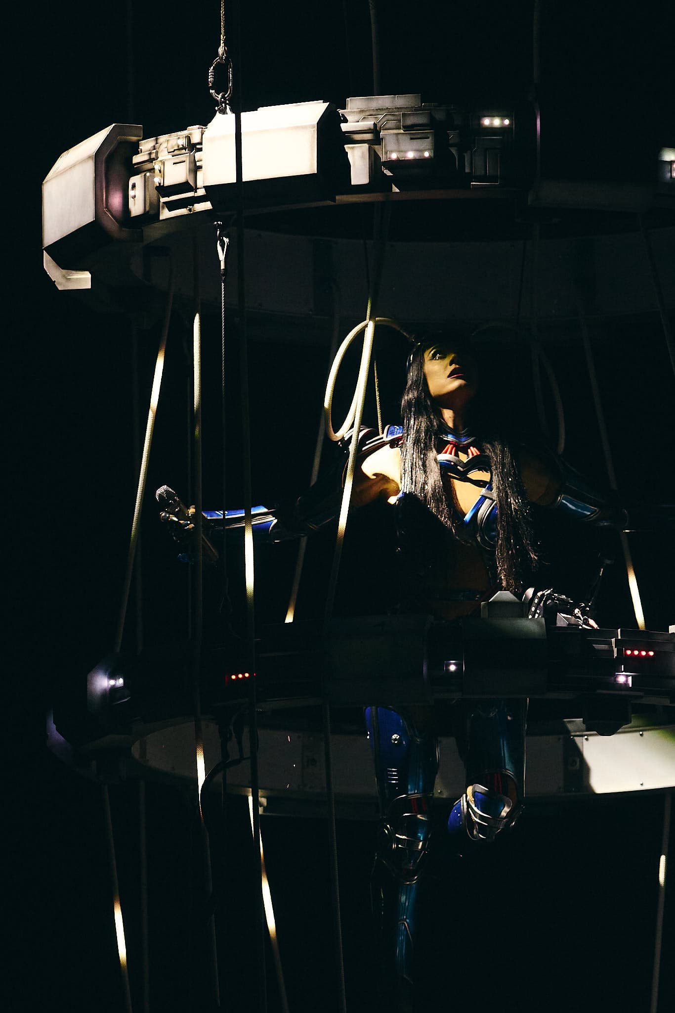 Professional concert photography of pop superstar Katy Perry performing during The Lifetimes Tour. Dynamic stage lighting and performance capture showcasing expertise in large-scale music venue photography.